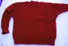 Gansey with saddle shoulder